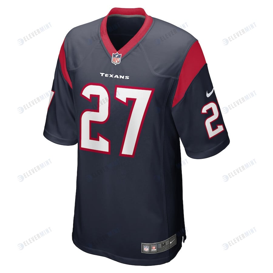 Alex Austin 27 Houston Texans Men's Team Game Jersey - Navy
