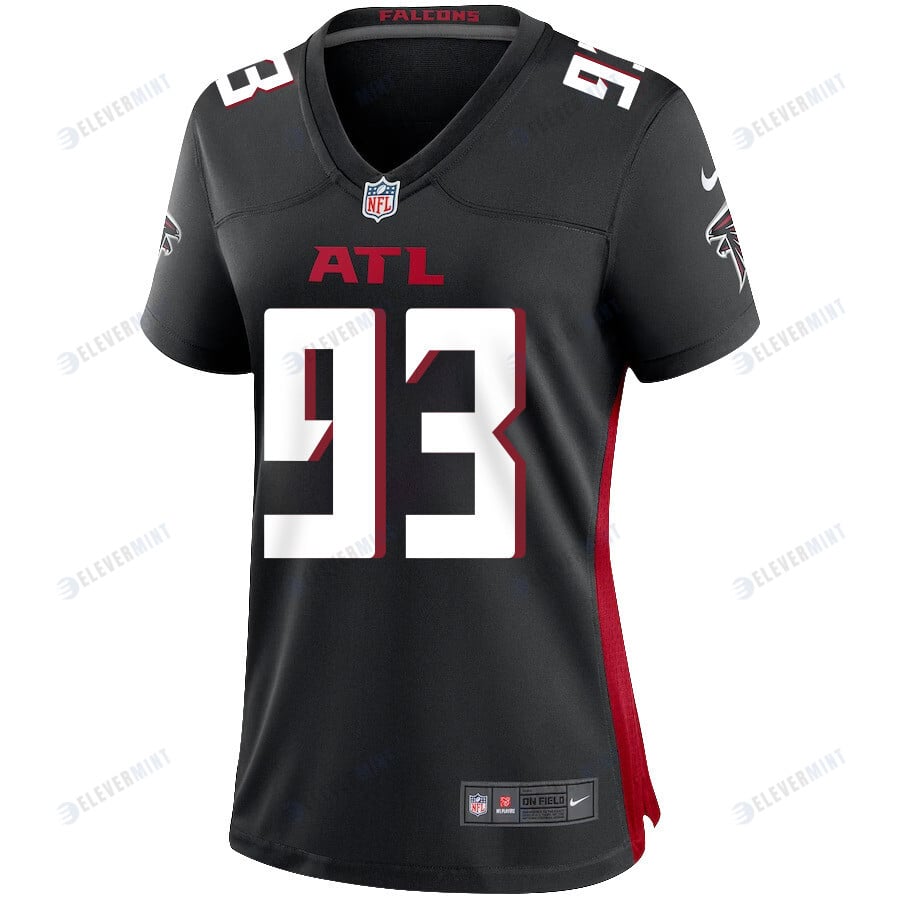Calais Campbell 93 Atlanta Falcons Women Game Jersey - Black