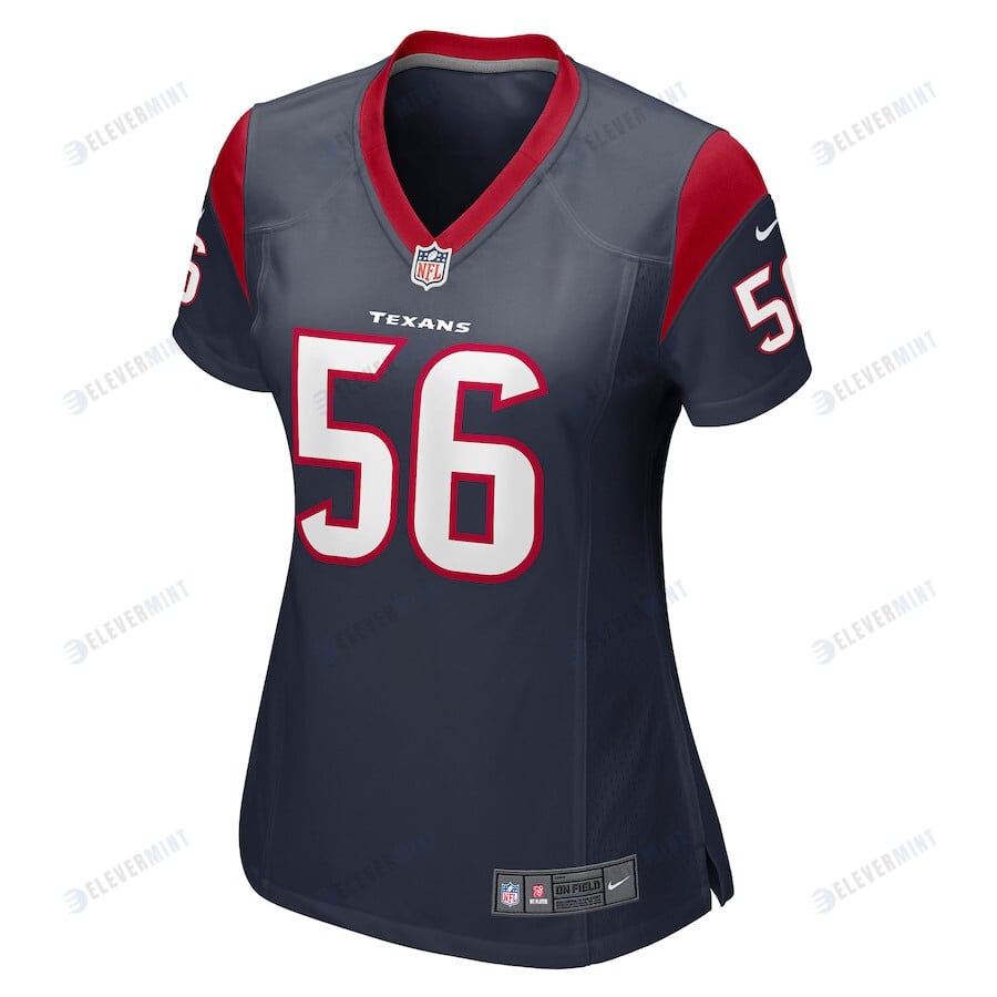 Thomas Booker IV Houston Texans Women's Player Game Jersey - Navy