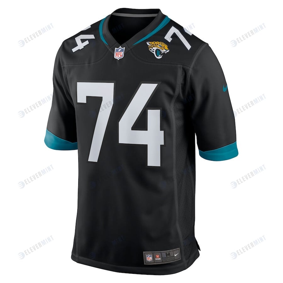 Cam Robinson 74 Jacksonville Jaguars Men's Game Jersey - Black