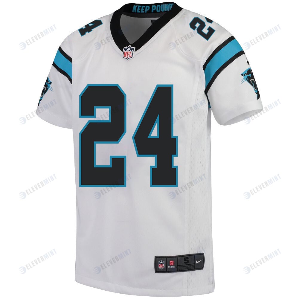 Vonn Bell 24 Carolina Panthers Youth Game Jersey - White