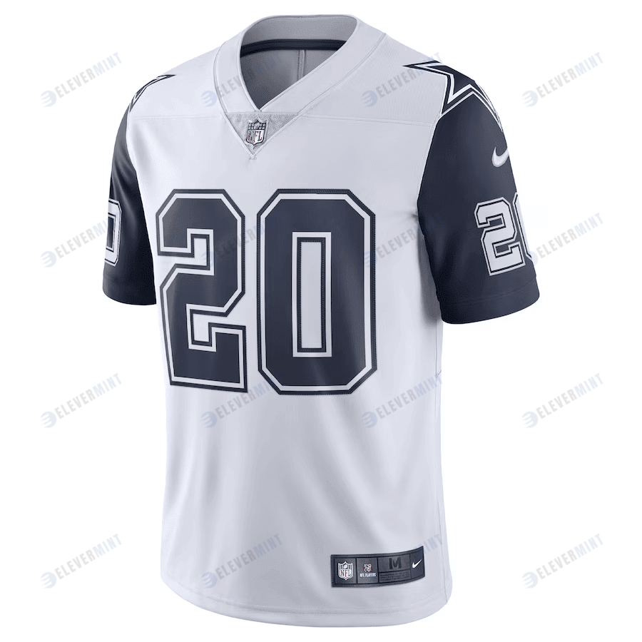 Tony Pollard 20 Dallas Cowboys Vapor Limited Jersey - White