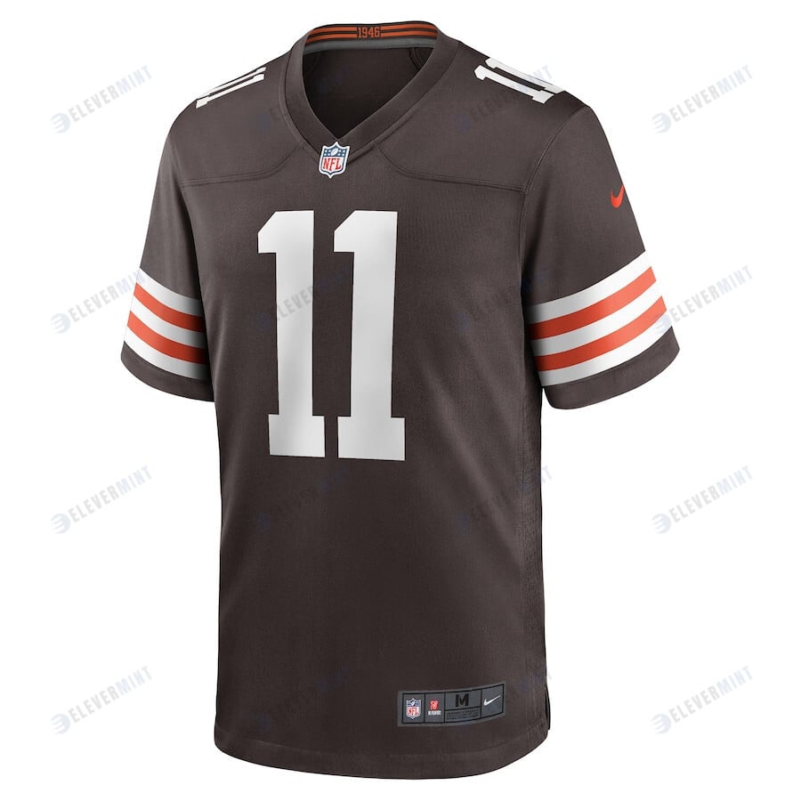 Donovan Peoples-Jones 11 Cleveland Browns Men's Game Jersey - Brown