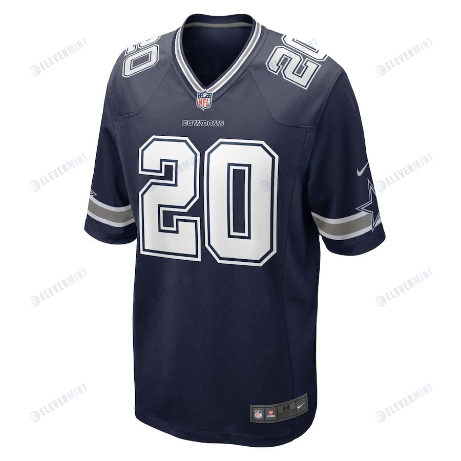 Tony Pollard 20 Dallas Cowboys Game Men Jersey - Navy