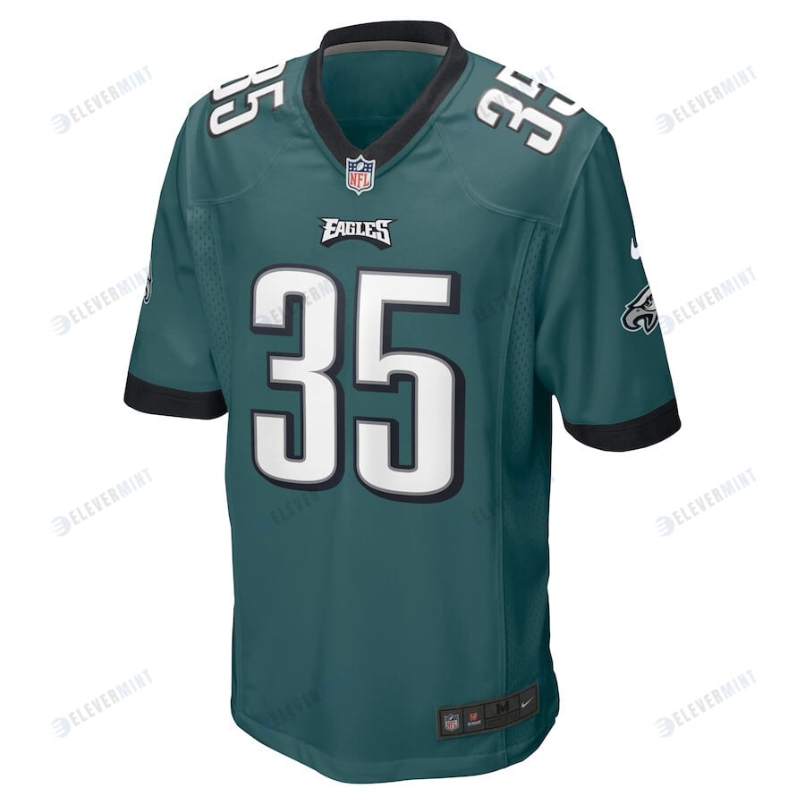 Boston Scott 35 Philadelphia Eagles Game Jersey - Midnight Green