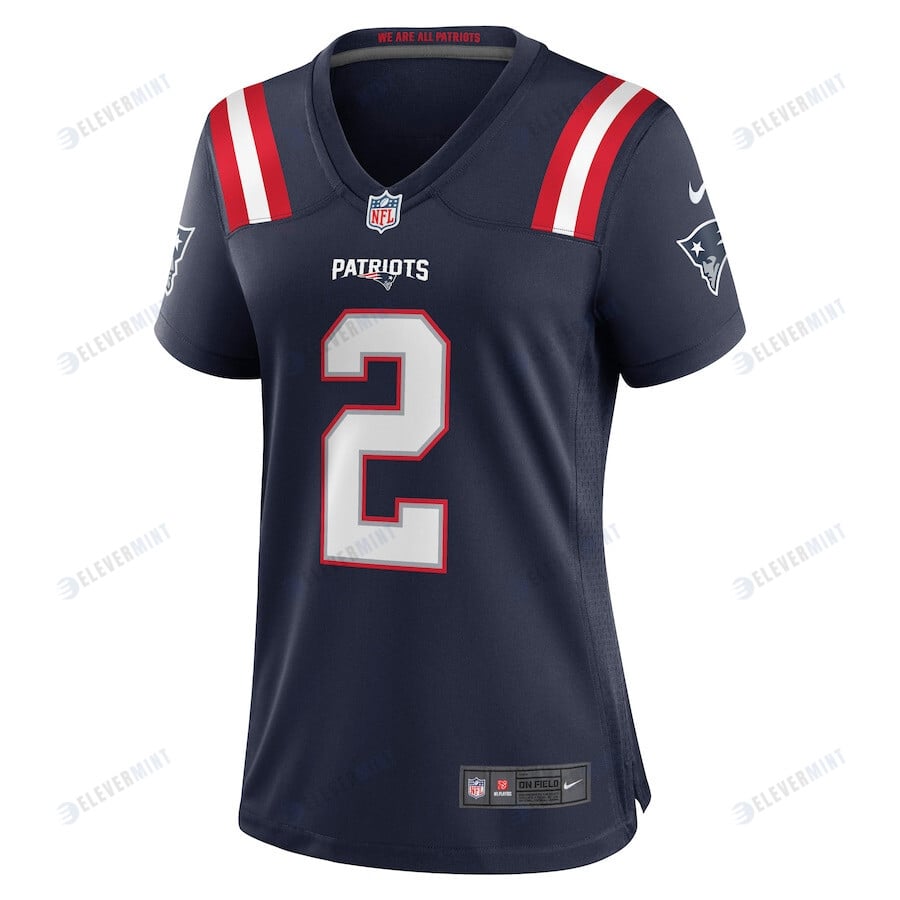 Jalen Mills 2 New England Patriots Women Game Jersey - Navy