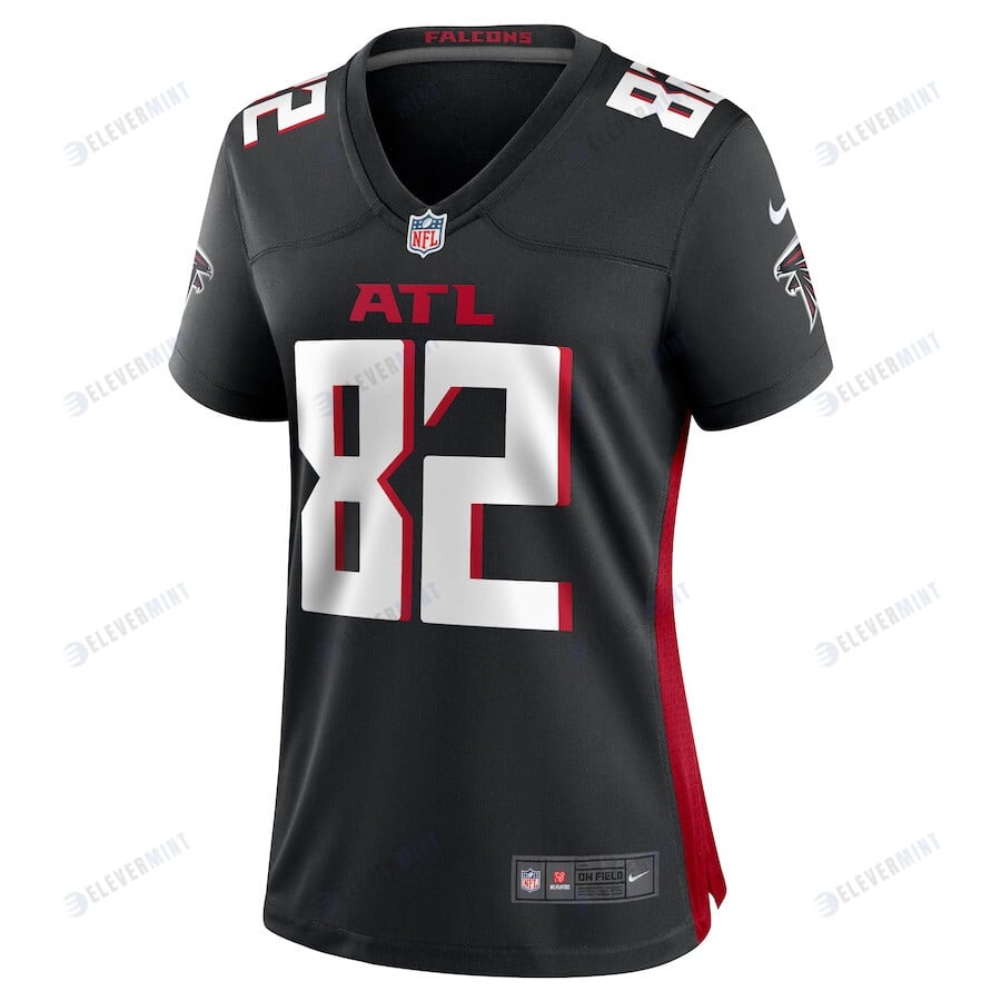 Xavier Malone 82 Atlanta Falcons Women Game Jersey - Black