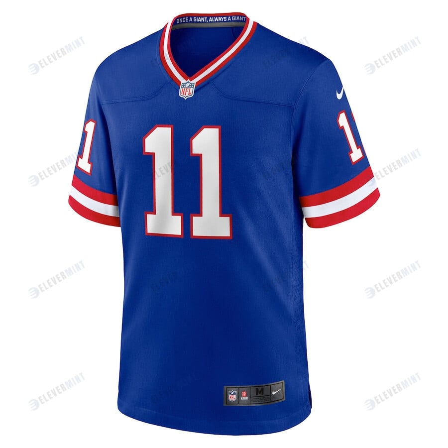Phil Simms New York Giants Classic Retired Player Game Jersey - Royal
