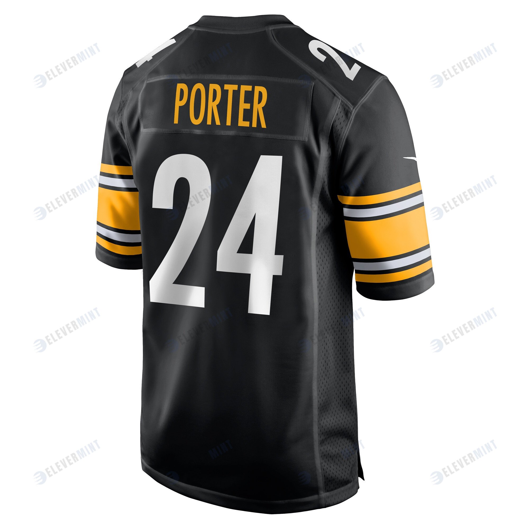 Joey Porter Jr. 24 Pittsburgh Steelers 2023 NFL Draft Game Jersey - Black