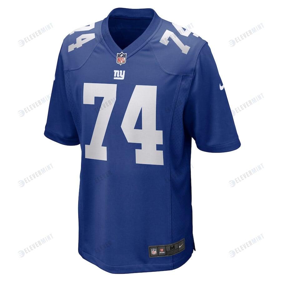 Matt Peart 74 New York Giants Game Jersey - Royal
