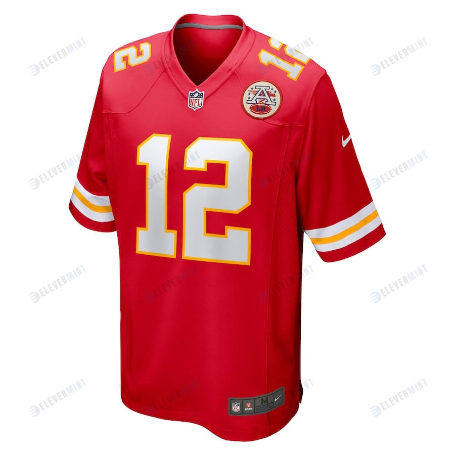 Montrell Washington 12 Kansas City Chiefs Game Men Jersey - Red