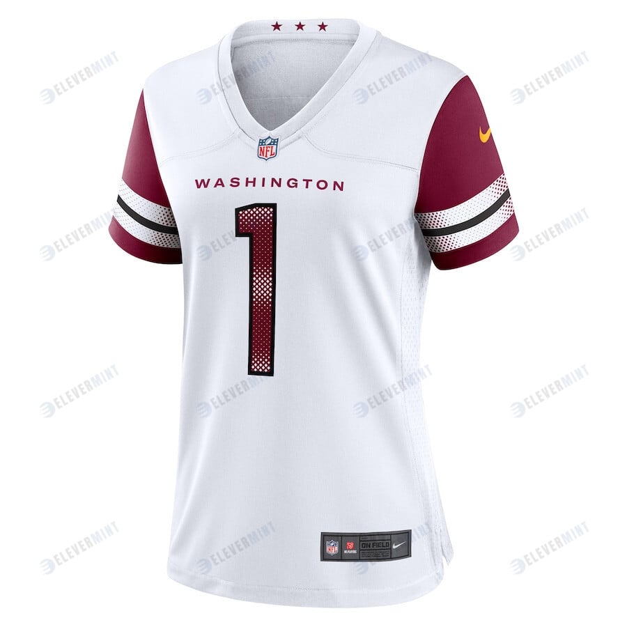 Jahan Dotson 1 Washington Commanders Women Game Jersey - White
