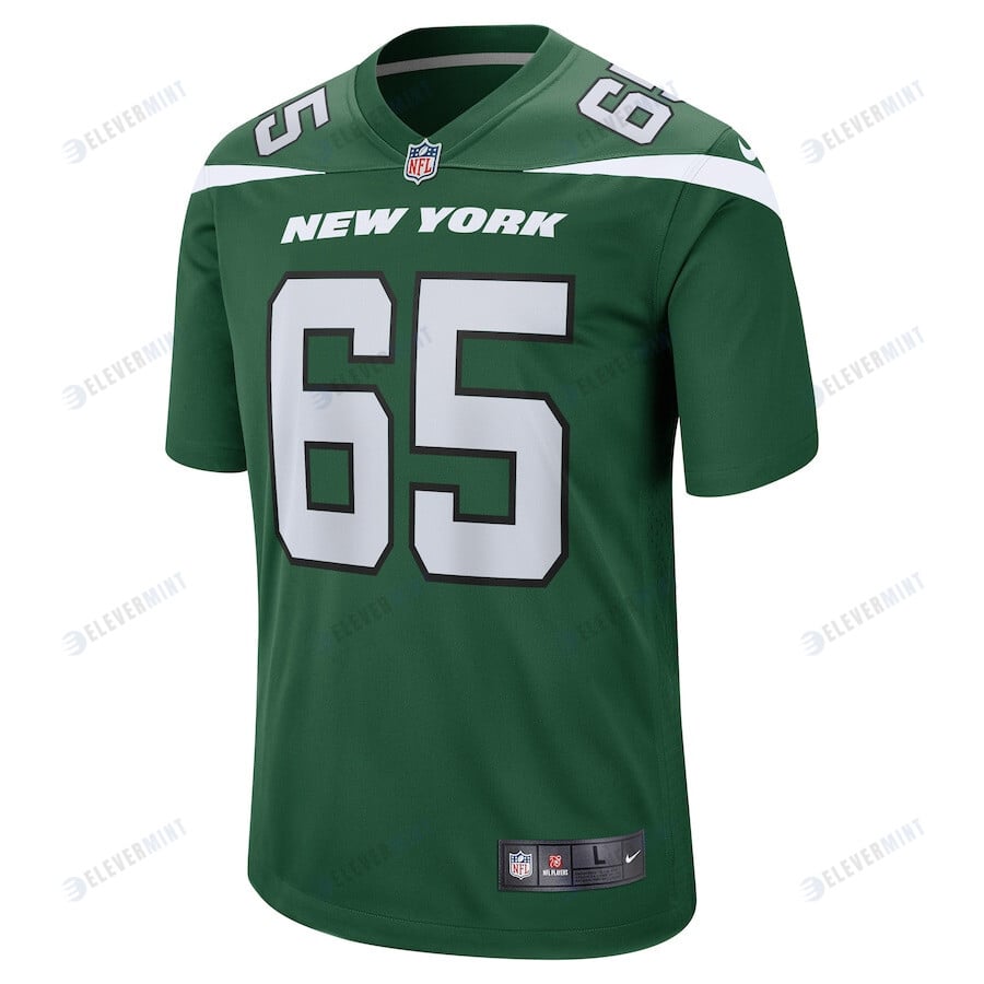 Nate Herbig New York Jets Game Player Jersey - Gotham Green