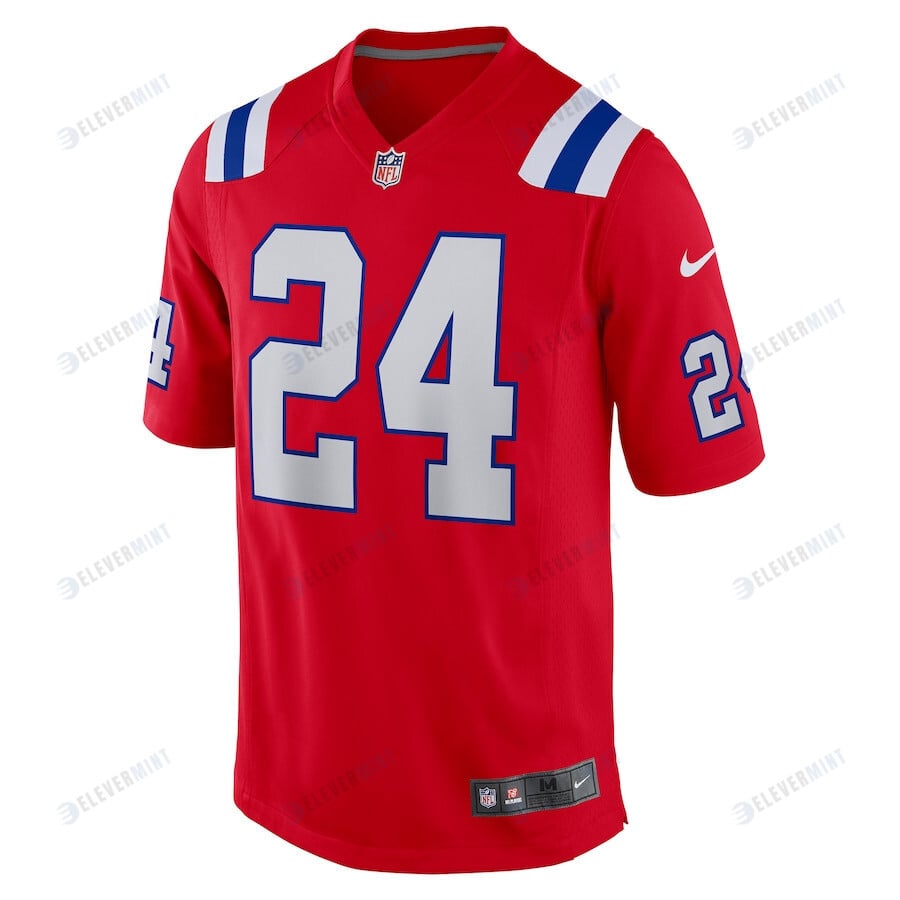 Ty Law 24 New England Patriots Men Retired Alternate Game Jersey - Red