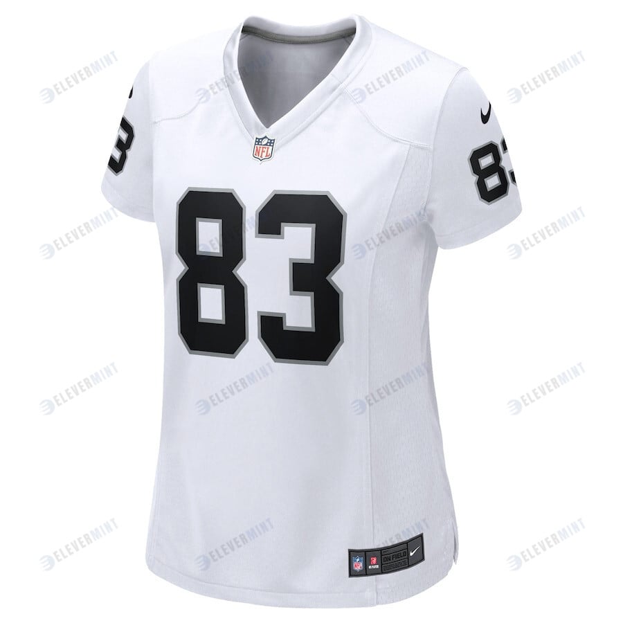 Darren Waller 83 Las Vegas Raiders Women Jersey - White