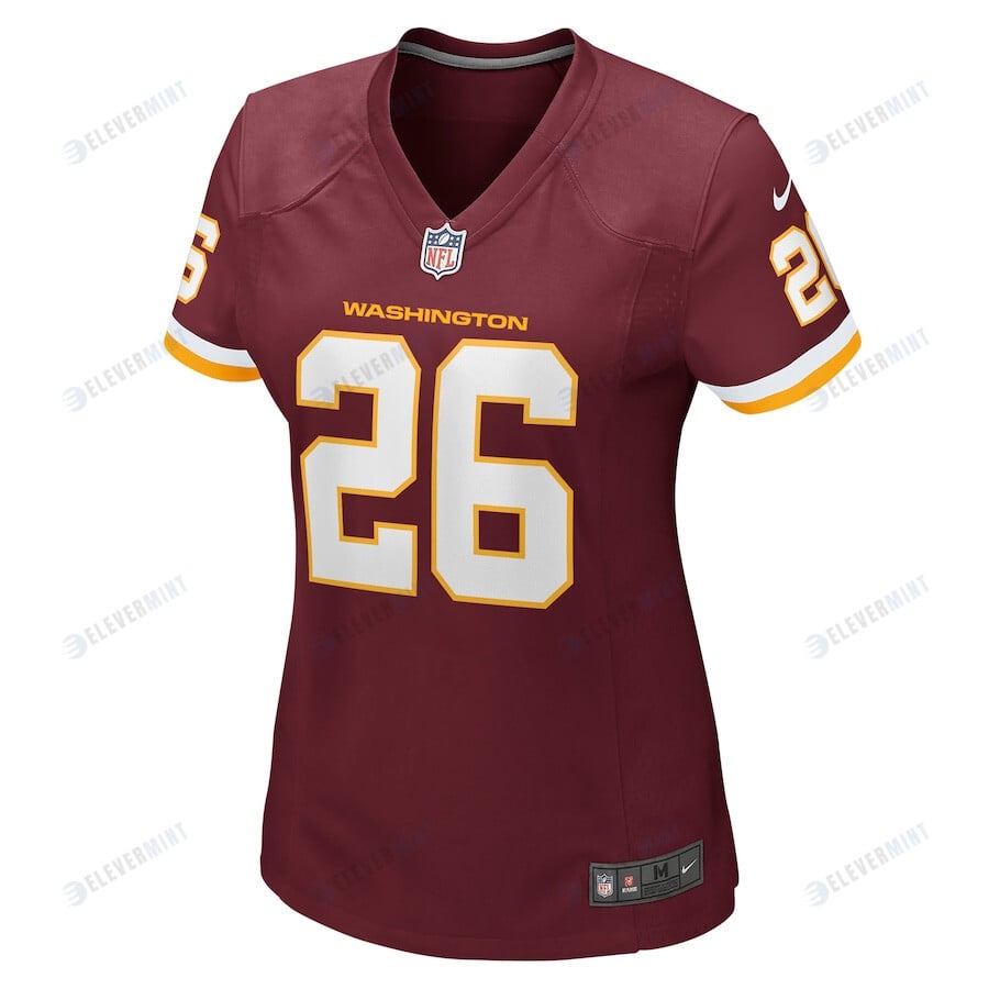 Clinton Portis 26 Washington Commanders Women Football Team Retired Jersey - Burgundy