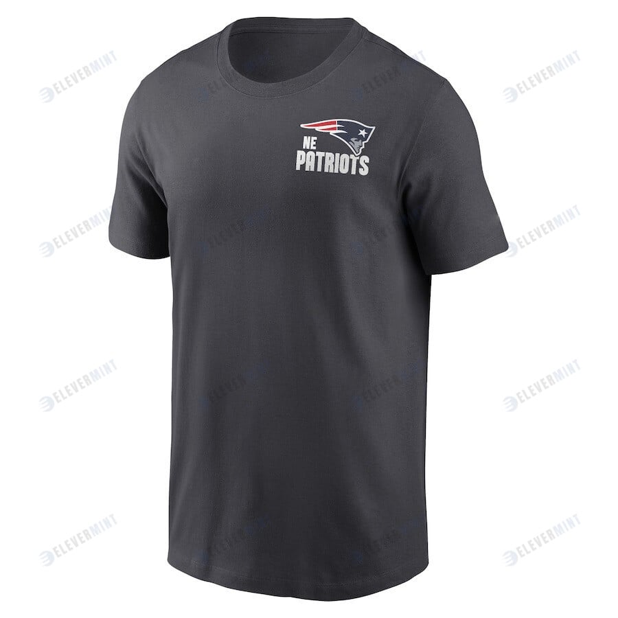New England Patriots Nike Blitz Essential T-Shirt - Dark Grey