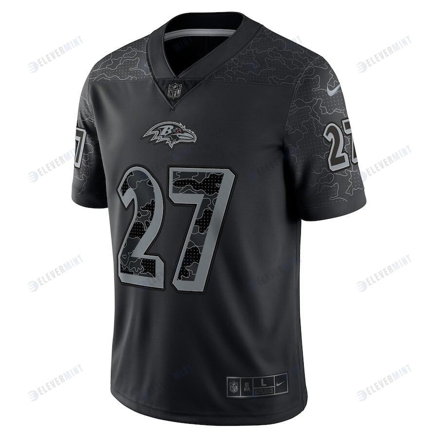 J.K. Dobbins Baltimore Ravens RFLCTV Limited Jersey - Black