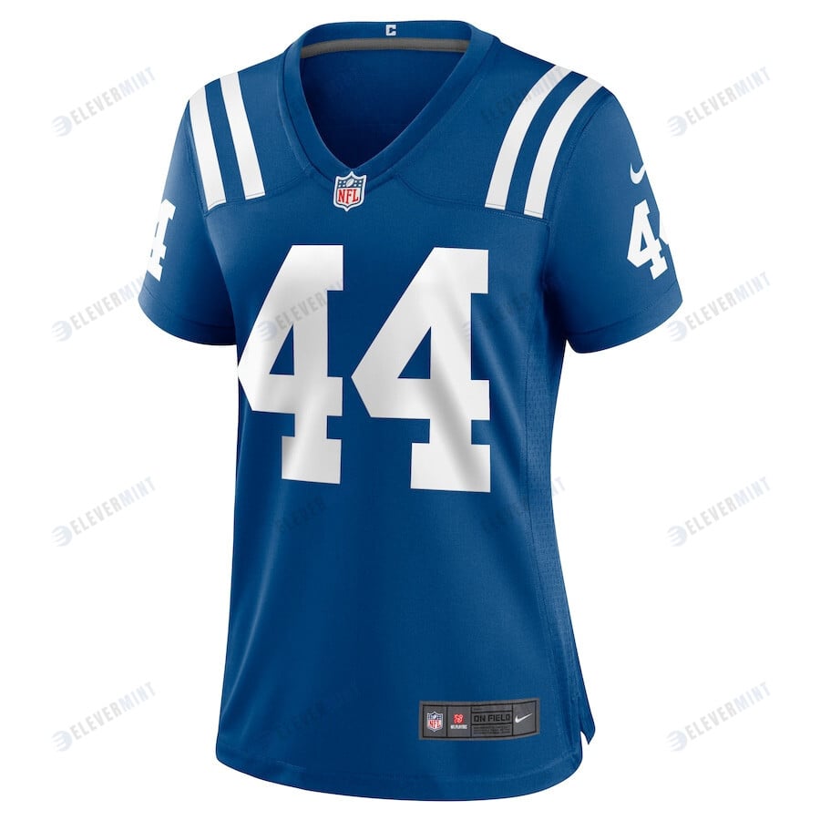 Zaire Franklin 44 Indianapolis Colts Women Game Jersey - Royal