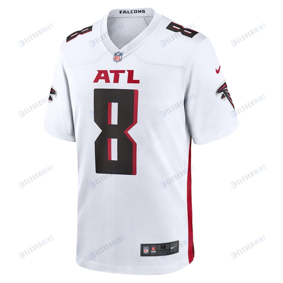 Kyle Pitts 8 Atlanta Falcons Men's Game Jersey - White