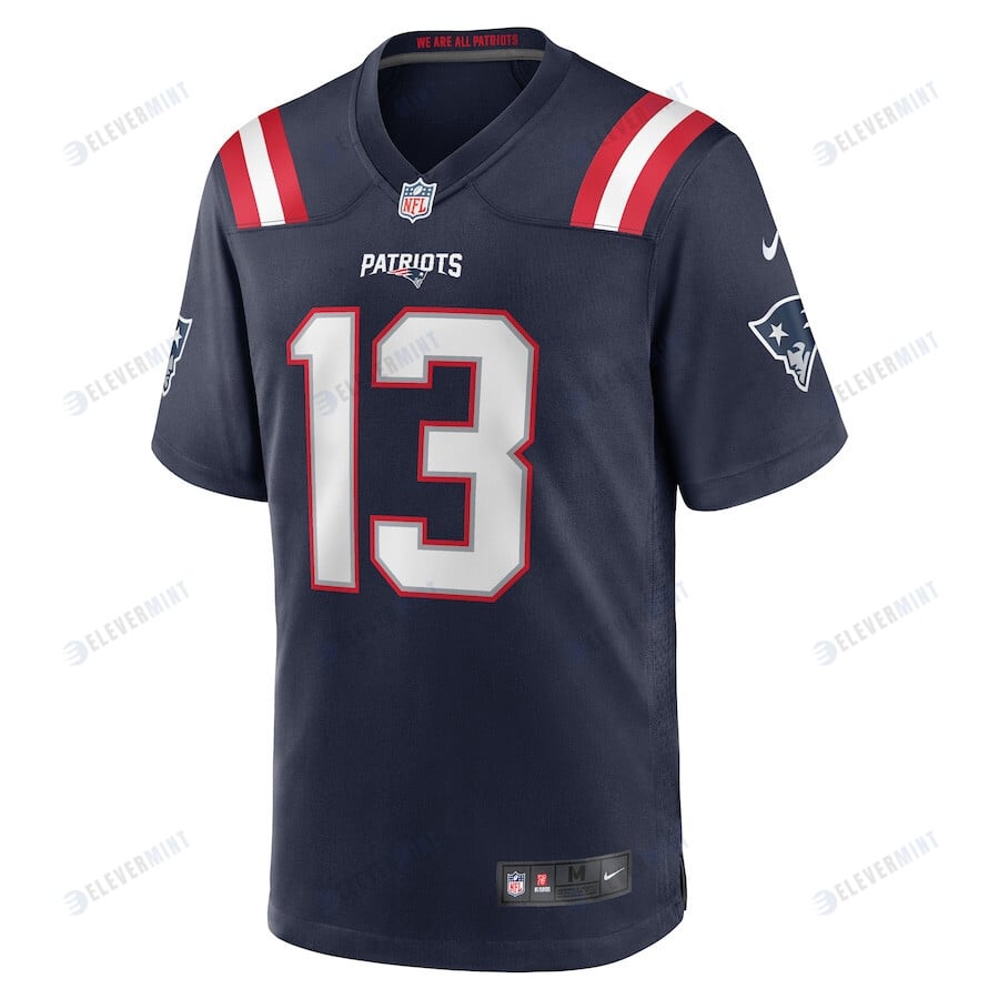 Jack Jones New England Patriots Game Player Jersey - Navy