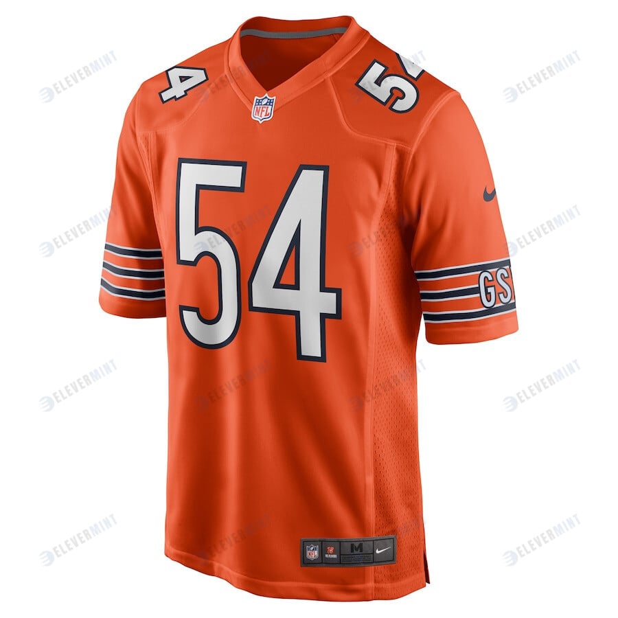 Brian Urlacher 54 Chicago Bears Men Retired Jersey - Orange