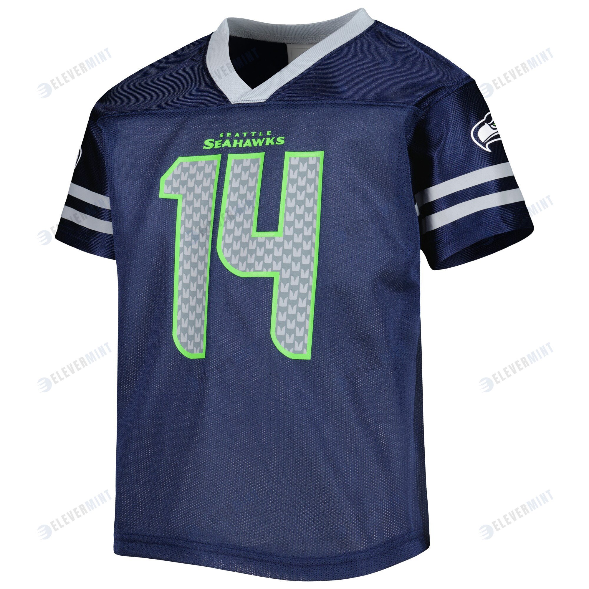 DK Metcalf 14 Seattle Seahawks Youth Jersey - College Navy
