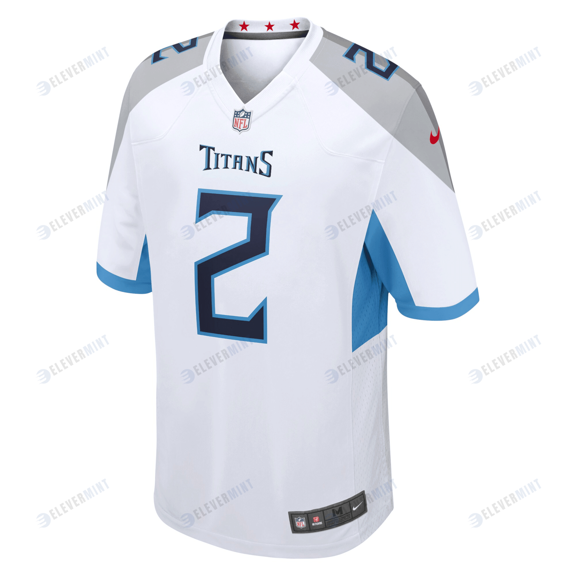 Robert Woods 2 Tennessee Titans Game Men Jersey - White Jersey