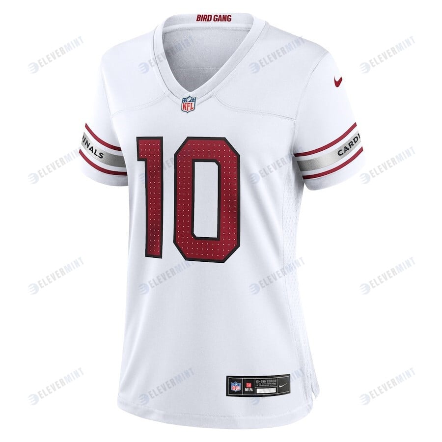 DeAndre Hopkins 10 Arizona Cardinals Women's Game Player Jersey - White