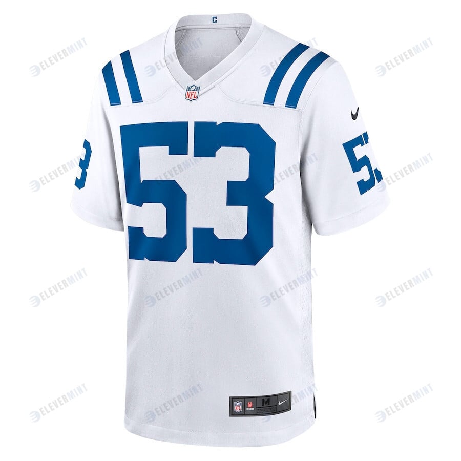 Shaquille Leonard 53 Indianapolis Colts Player Game Jersey - White