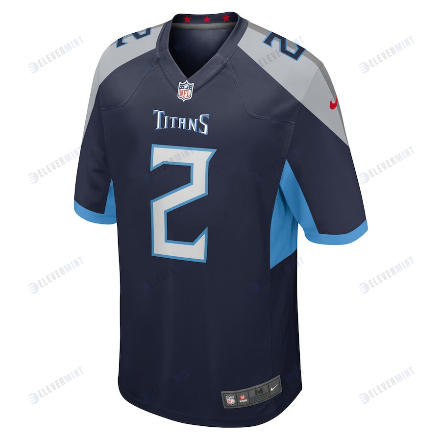 Azeez Al-Shaair 2 Tennessee Titans Team Game Men Jersey - Navy