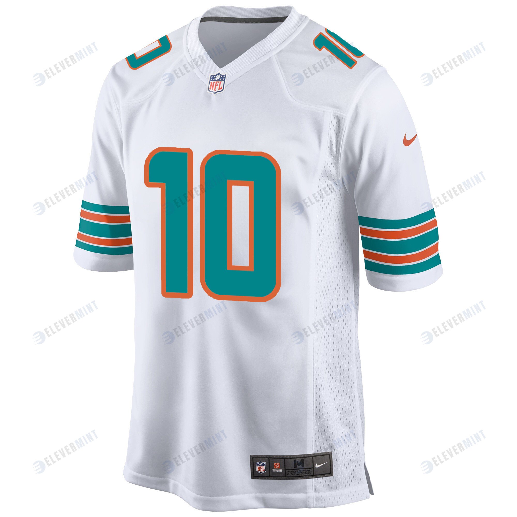 Tyreek Hill 10 Miami Dolphins Alternate Game Men Jersey - White Jersey
