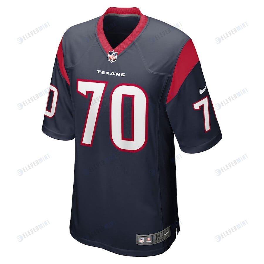 Juice Scruggs 70 Houston Texans Team Game Men Jersey - Navy