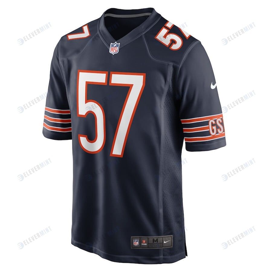 Jack Sanborn Chicago Bears Game Player Jersey - Navy