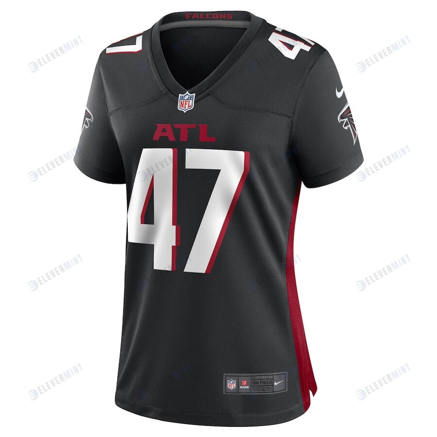 Arnold Ebiketie Atlanta Falcons Women's Game Player Jersey - Black