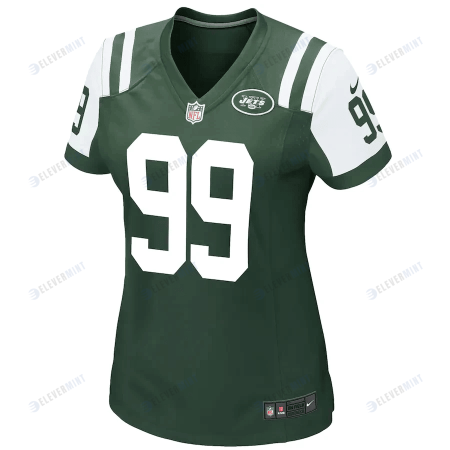 Mark Gastineau 99 New York Jets Women's Retired Game Jersey - Green