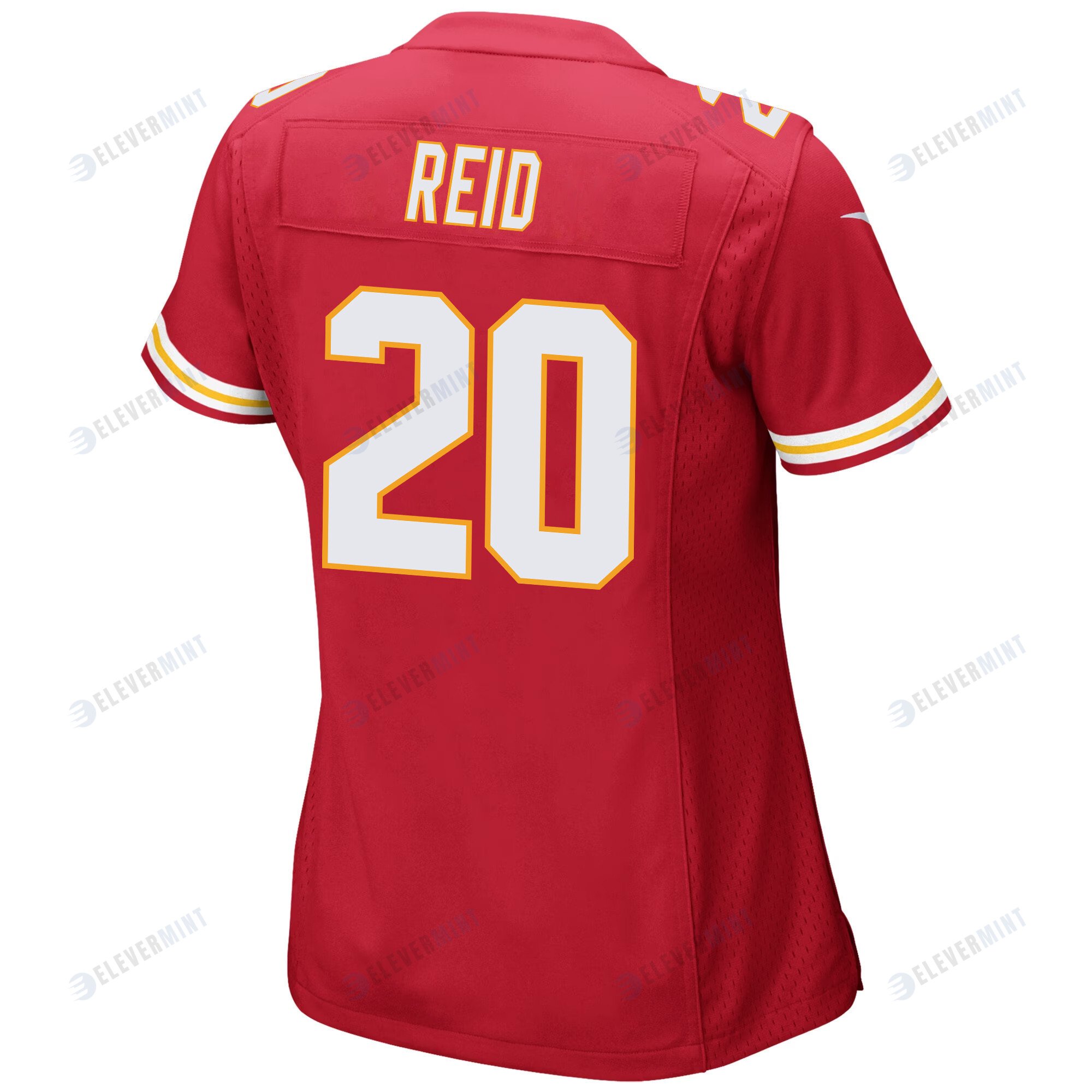 Justin Reid 20 Kansas City Chiefs Super Bowl LVII Champions 3 Stars Women Game Jersey - Red