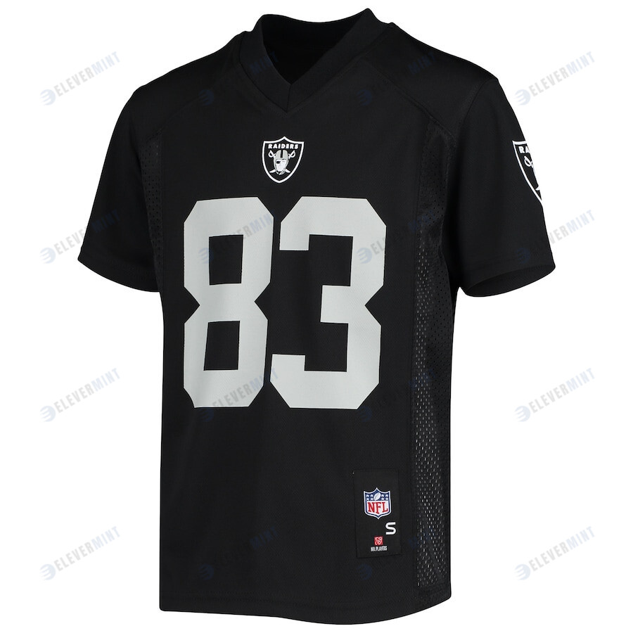 Darren Waller 83 Las Vegas Raiders YOUTH Jersey - Black