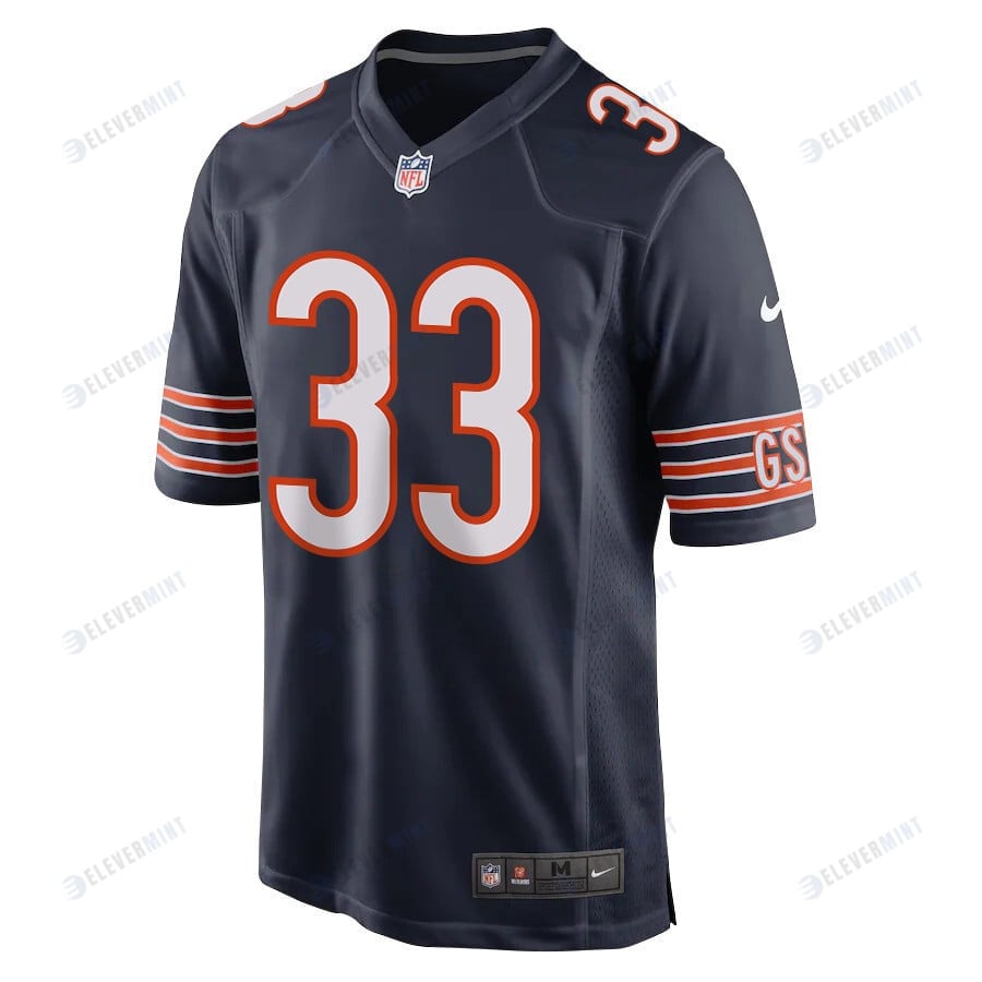 D’onta Foreman 33 Chicago Bears Men Game Jersey - Navy