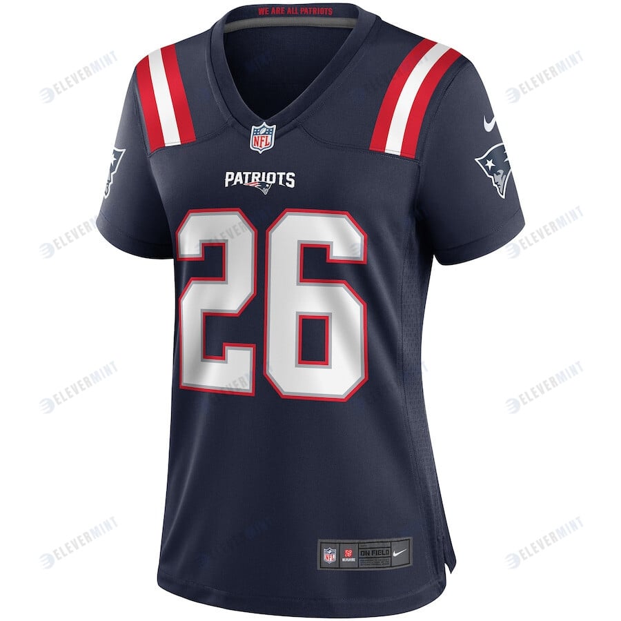 Sony Michel 26 New England Patriots Women Game Jersey - Navy