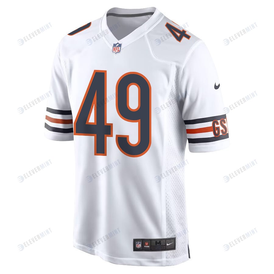 Tremaine Edmunds 49 Chicago Bears Men Game Jersey - White
