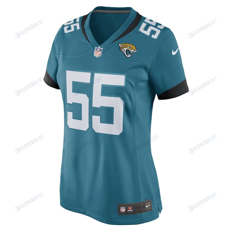Grant Morgan Jacksonville Jaguars Women's Game Player Jersey - Teal