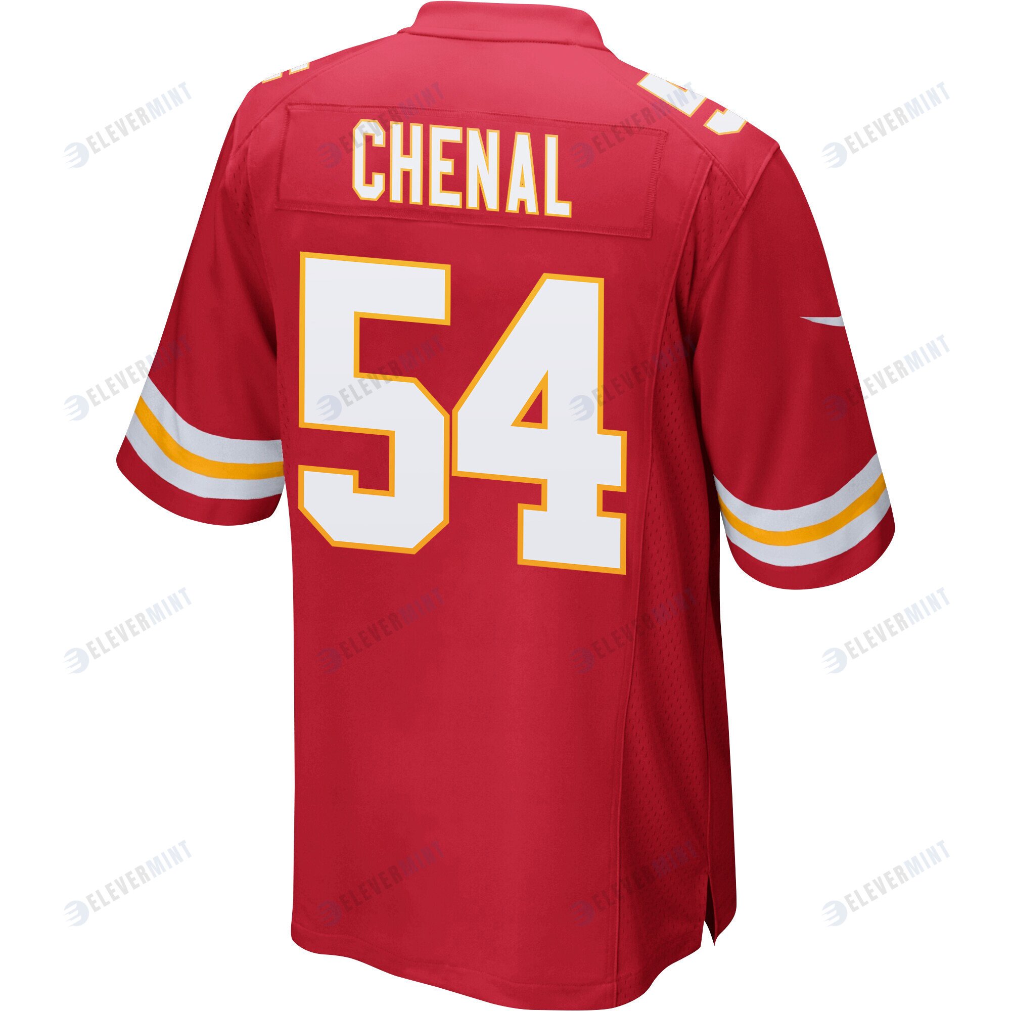 Leo Chenal 54 Kansas City Chiefs Super Bowl LVII Champions Men Game Jersey - Red
