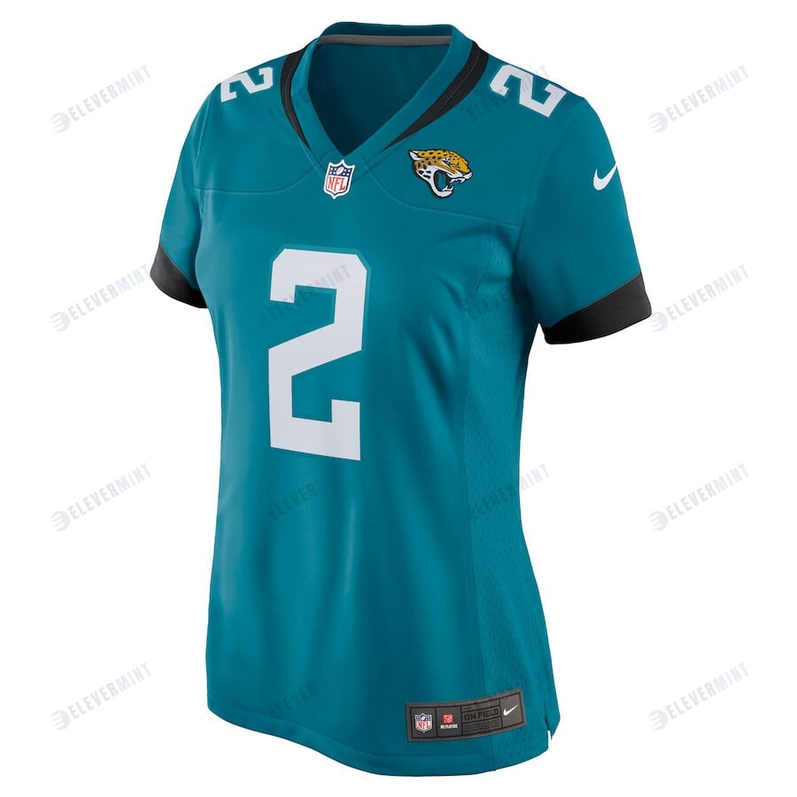 Rayshawn Jenkins 2 Jacksonville Jaguars Women's Game Jersey - Teal