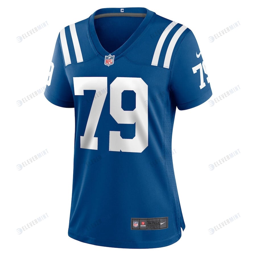 Bernhard Raimann 79 Indianapolis Colts Women Game Jersey - Royal