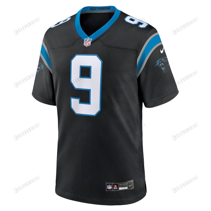 Bryce Young 9 Carolina Panthers Team Game Men Jersey - Black