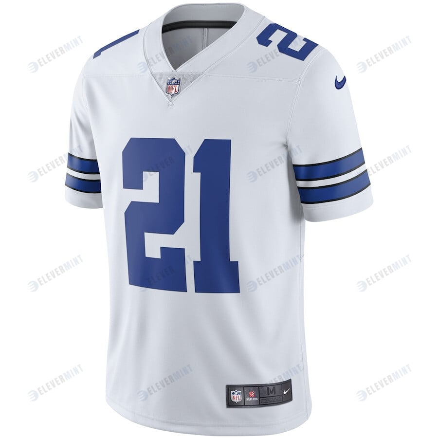 Ezekiel Elliott 21 Dallas Cowboys Vapor Limited Player Jersey - White