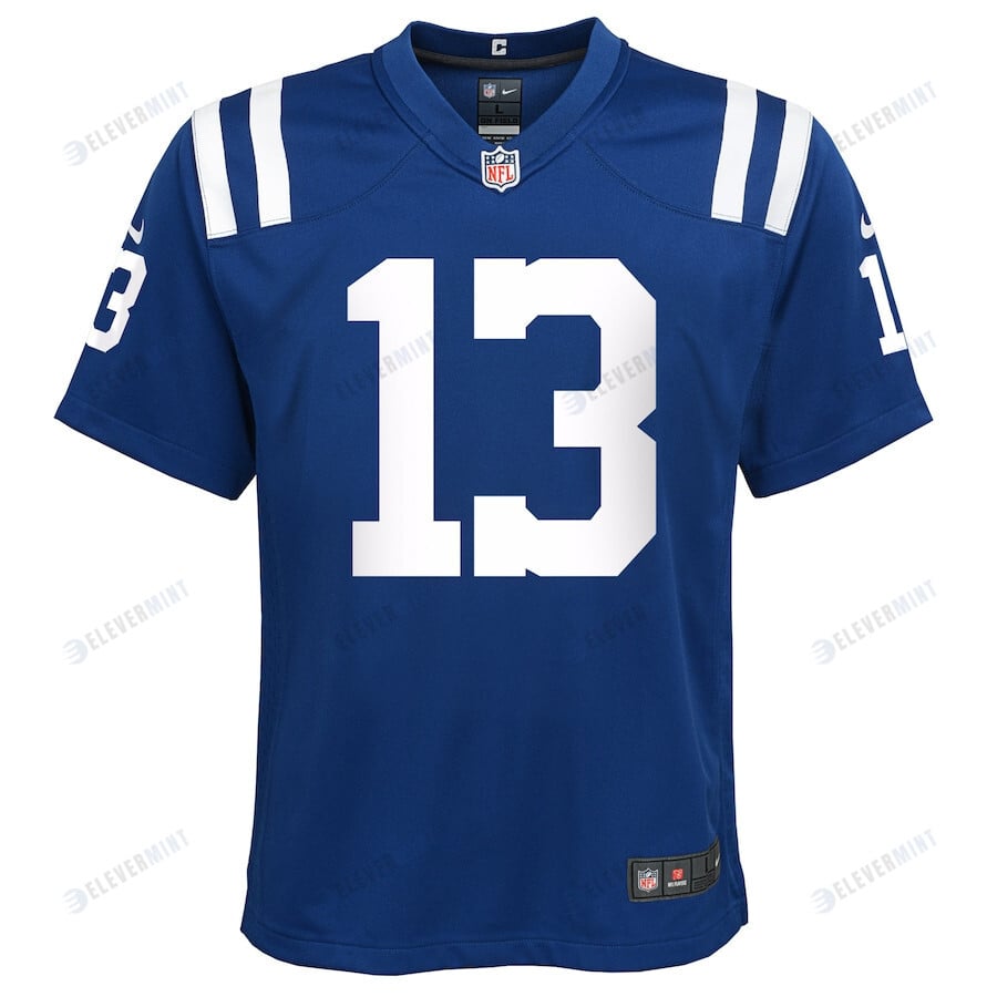 T.Y. Hilton 13 Indianapolis Colts YOUTH Game Jersey - Royal