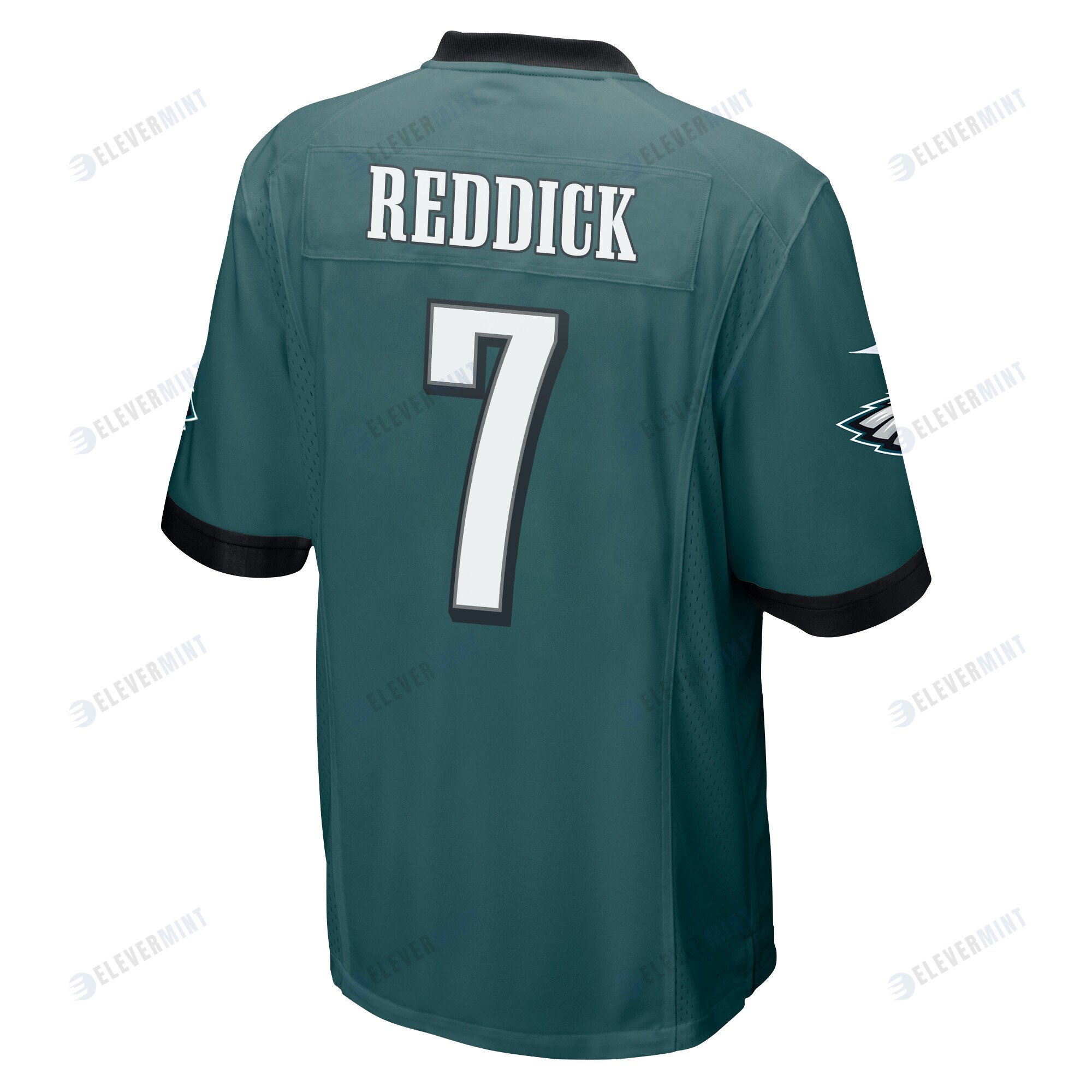 Haason Reddick 7 Philadelphia Eagles Super Bowl LVII Champions 2 Stars Men Game Jersey - Midnight Green