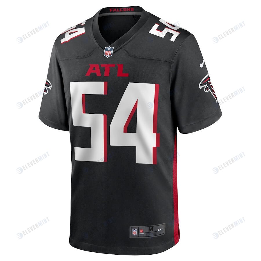 Foyesade Oluokun 54 Atlanta Falcons Men's Game Jersey - Black